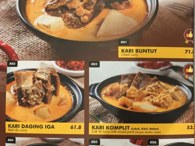 Gambar Makanan Chop Buntut Cak Yo 3