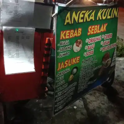 Kebab dan seblak "Mas Zim"