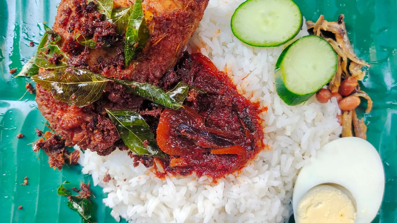 Nasi Lemak Ayam Berempah INA Dan Zaly