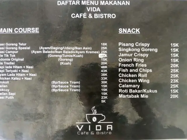 Gambar Makanan Vida Cafe & Bistro 2