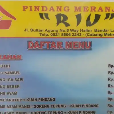 Pindang Meranjat Riu