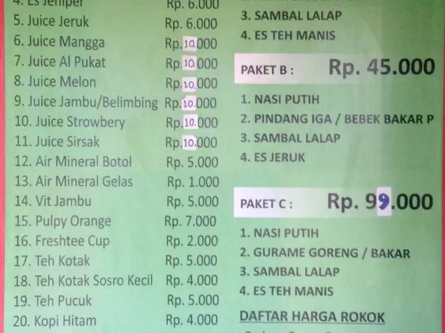 Gambar Makanan Resto Bu Iin 3