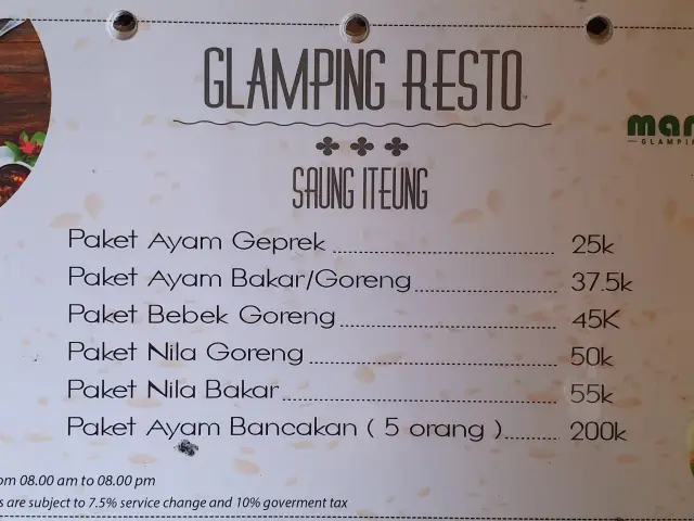 Gambar Makanan Glamping Resto 5