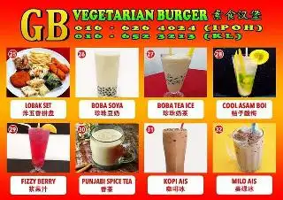 GB Vegetarian Burger Food Photo 3