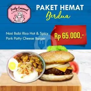 Gambar Makanan Nasi Campur & Burger Babi Emanuel, Tebet 5