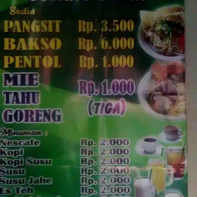 Pangsit Bakso Goyang Lidah