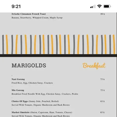 Gambar Makanan Marigolds 5