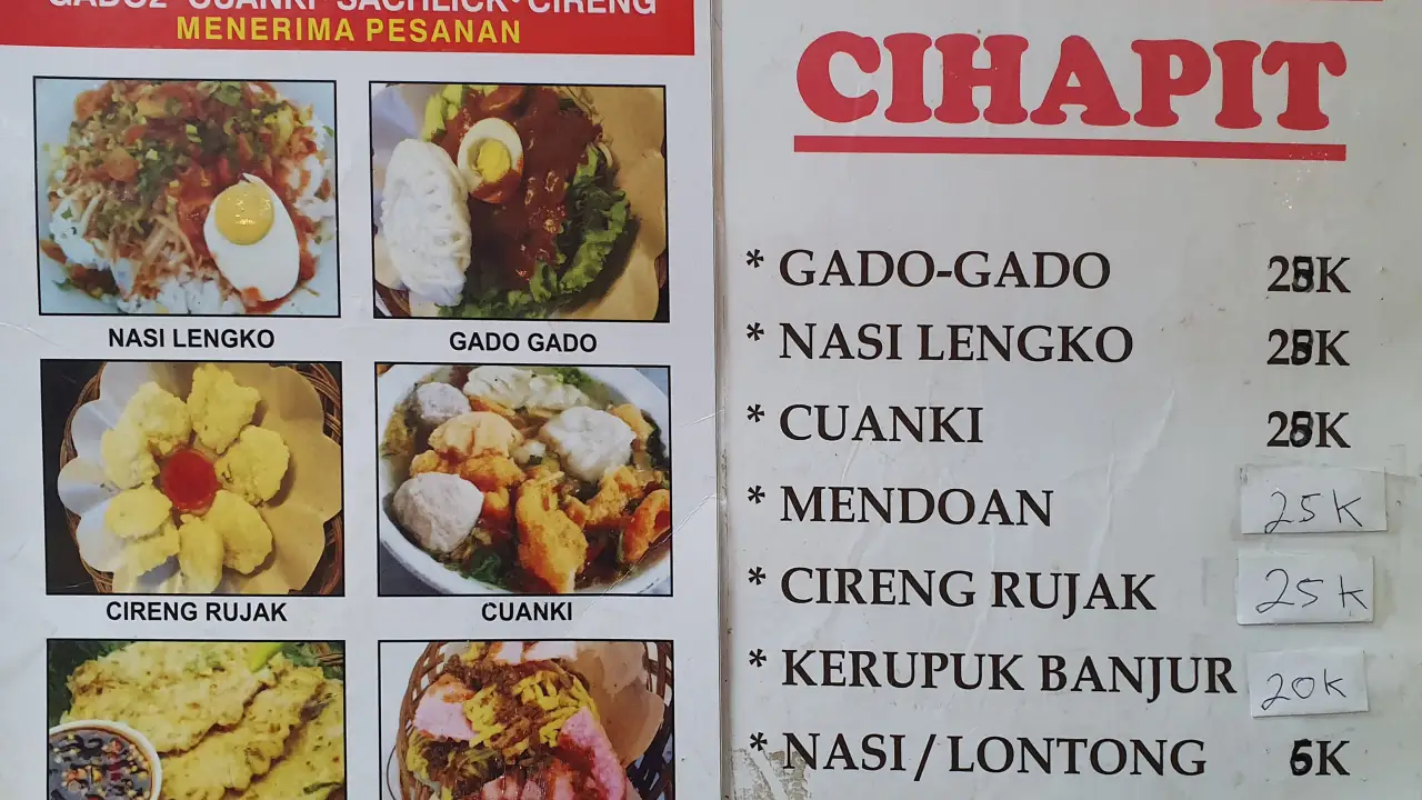 Gado - Gado Cihapit