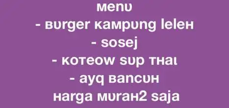 Burger Kampung Perlis Food Photo 2