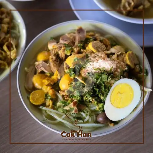 Gambar Makanan Soto Ayam Dan Gado Gado Cak Han, Denpasar 1