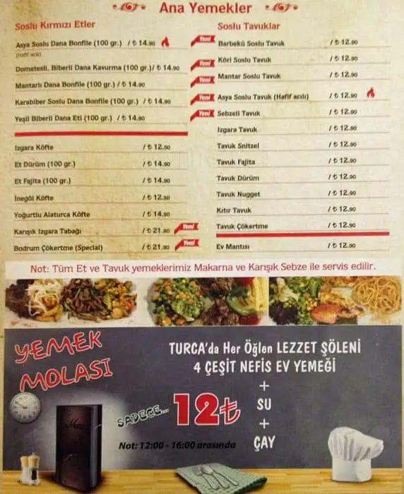 Turca Cafe'nin yemek ve ambiyans fotoğrafları 1