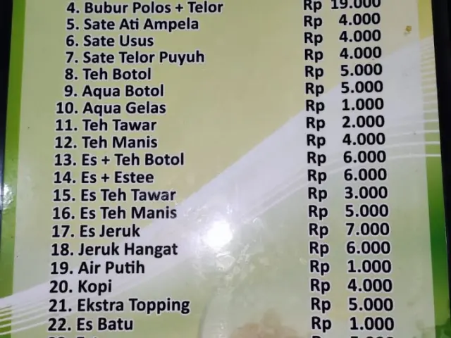 Gambar Makanan Bubur Ayam Kampung Nyemplung 3