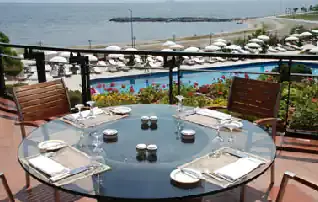 La Delicatesse Restaurant - Çınar Hotel'nin yemek ve ambiyans fotoğrafları 4