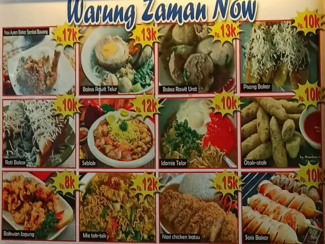 Gambar Makanan Warung Zaman Now 1