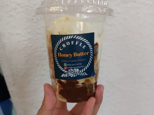 Gambar Makanan Croffle Honey Butter 2