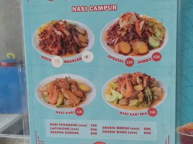 Gambar Makanan Nasi Campur Amin 333 4