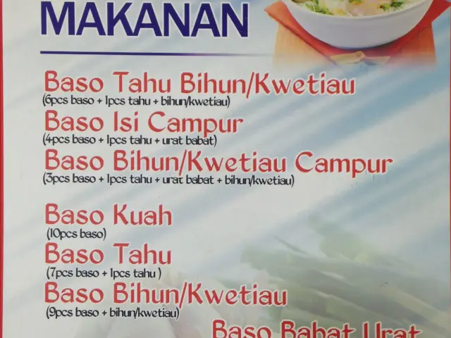 Gambar Makanan A Fung Baso Sapi Asli 1