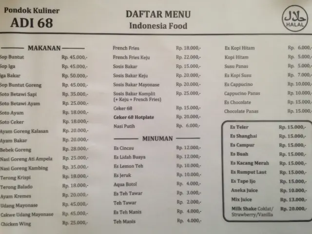 Gambar Makanan Adi 68 4