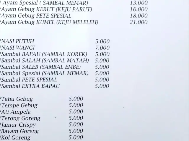 Gambar Makanan AyamGebugBapau 6