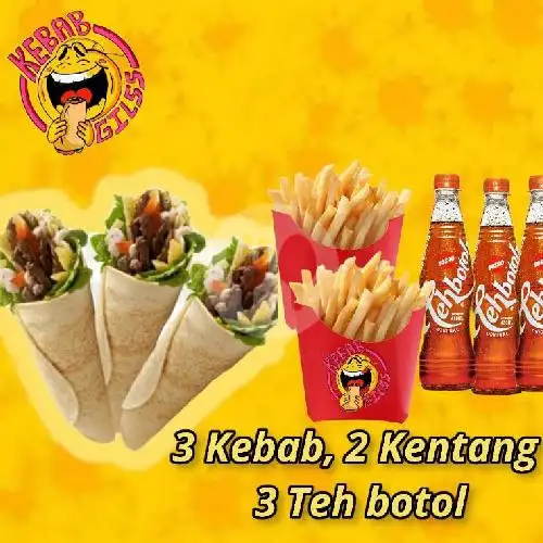 Gambar Makanan Kebab Gilss, Koja 10