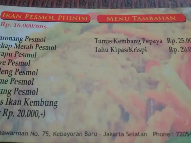 Gambar Makanan Phinisi - Pondok Ikan Bakar Makassar 10