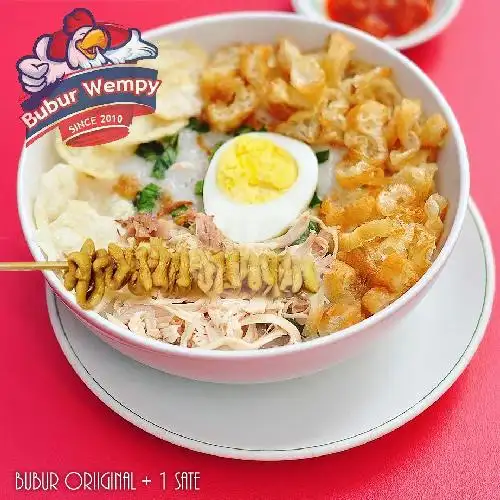 Gambar Makanan Bubur Ayam Wempy, Kawasan Kuliner BSM 7