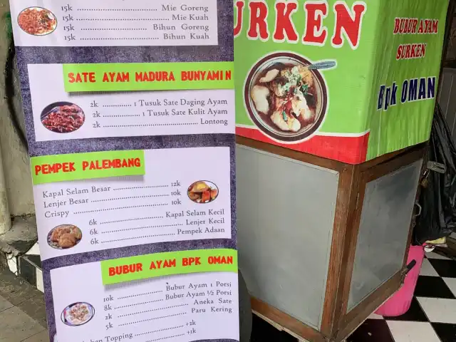 Gambar Makanan Bubur Ayam Pak Oman 1