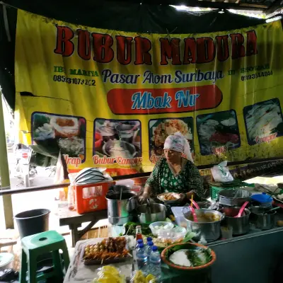 Bubur Madura Pasar Atom Mbak Nur