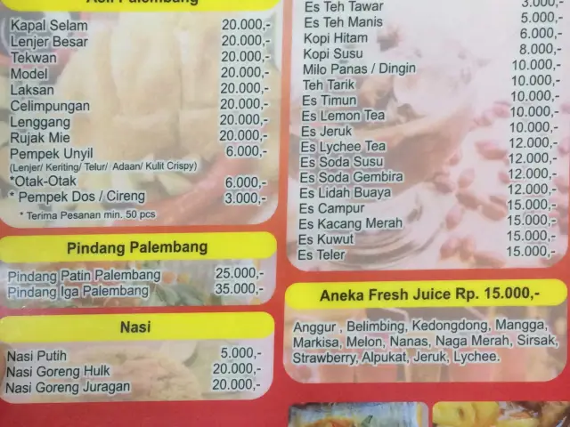 Gambar Makanan Kedai Pempek Kito 1