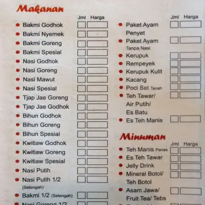 Bakmi Jogja Pak Roso