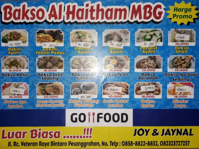 Gambar Makanan Bakso Al Haitham MBG 2