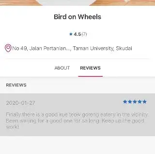 Bird on Wheels