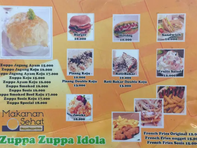 Gambar Makanan Zupa - Zupa Idola 1