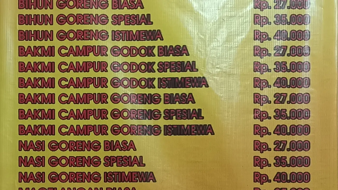 Bakmi Djogja Pak Komari