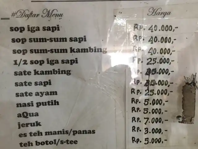 Gambar Makanan Sop Iga Pak Tardja Mayestik 2