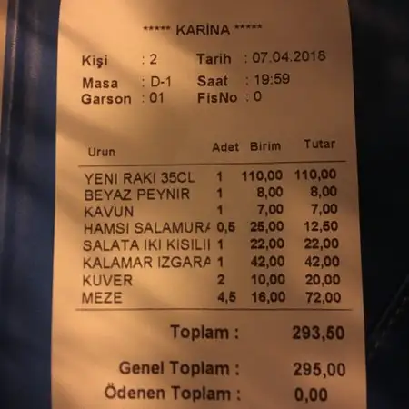 Karina Alaçatı'nin yemek ve ambiyans fotoğrafları 30