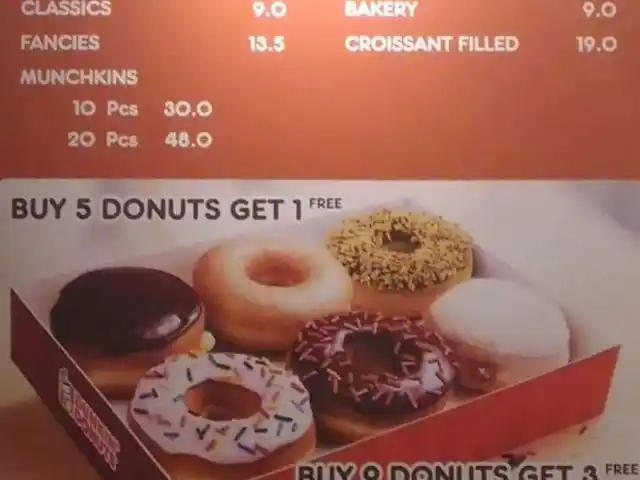 Gambar Makanan Dunkin' Donuts 6