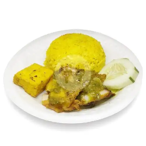 Gambar Makanan Geprek Nasi Kuning Bu Yanah, Merjosari 6
