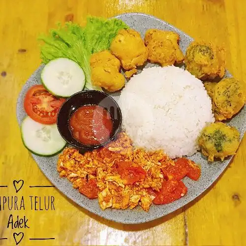 Gambar Makanan Cafe Adek Vegetarian, Komplek Griya Mas 11