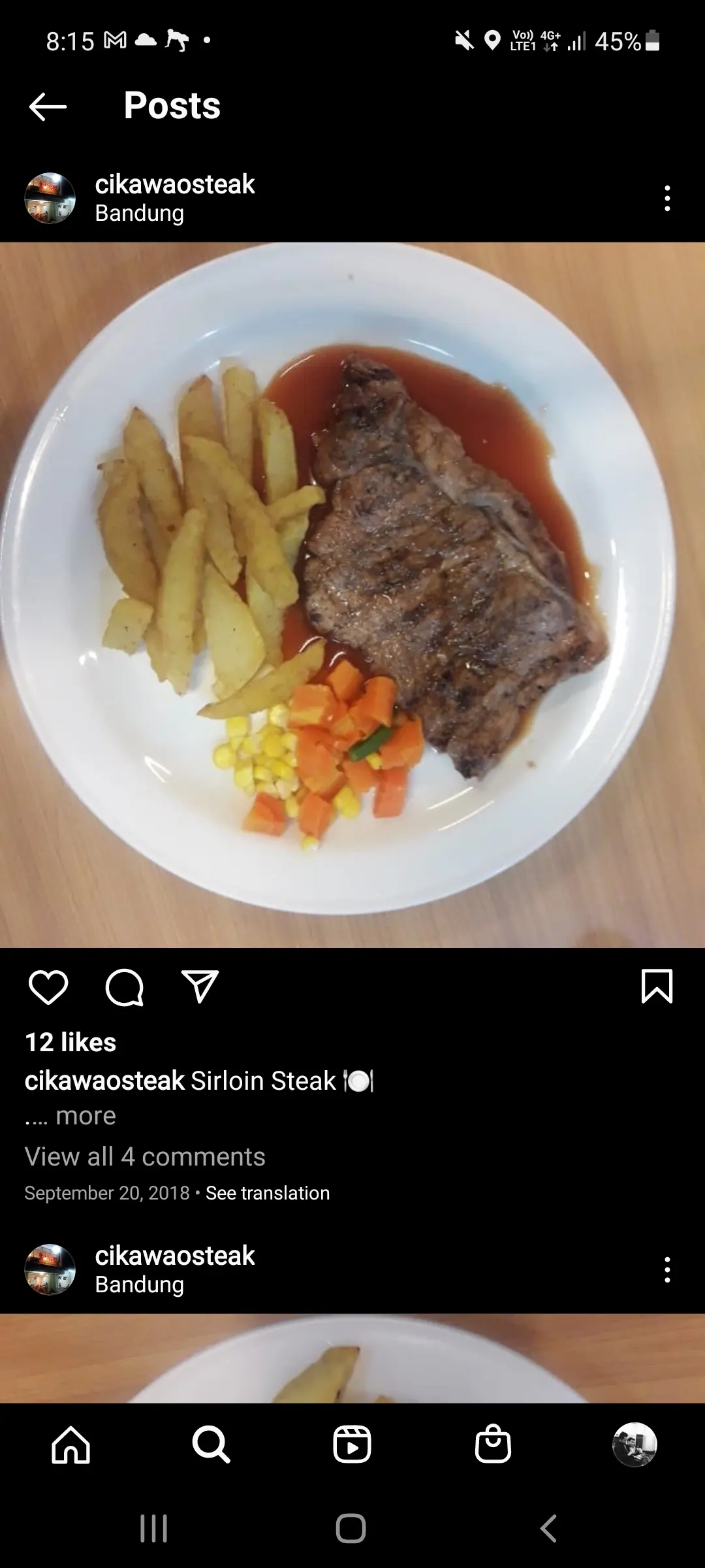 Cikawao Steak