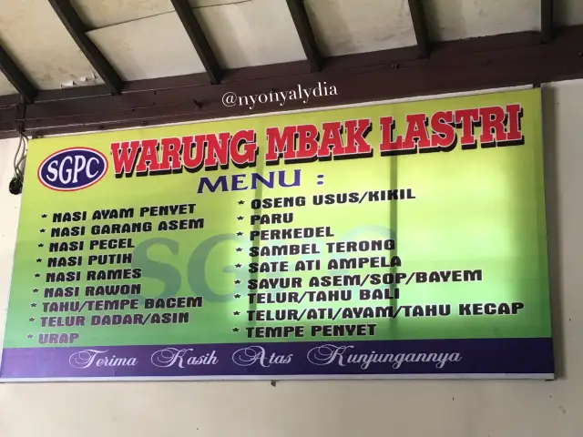 Gambar Makanan Warung Mbak Lastri 7