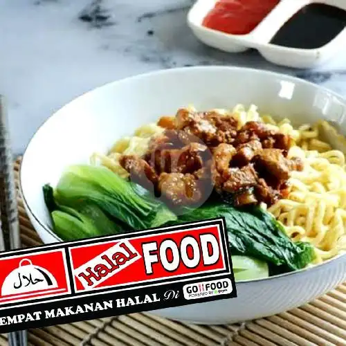 Gambar Makanan HalalFood Bakso & Mie Ayam Aura, Peguyangan 1