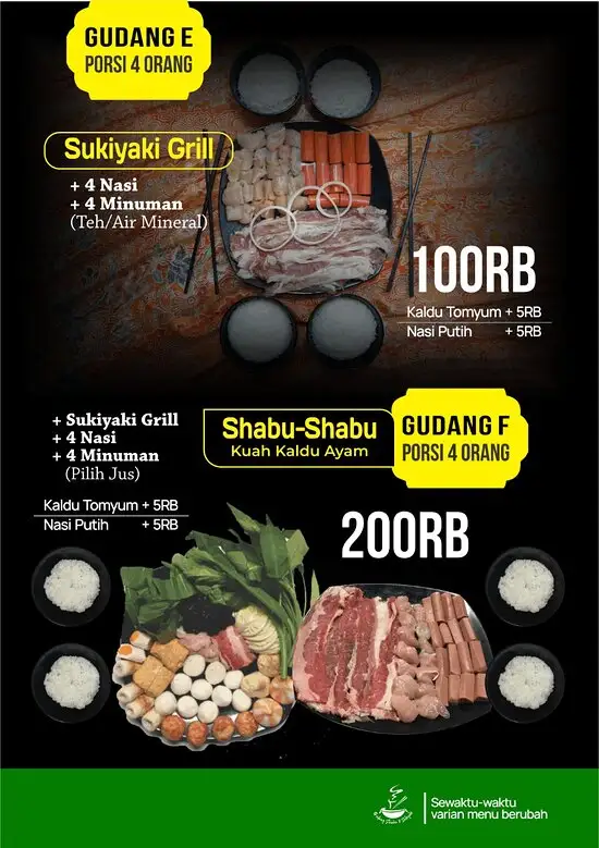 Gambar Makanan Gudang Shabu & Sukiyaki Vol.1 2