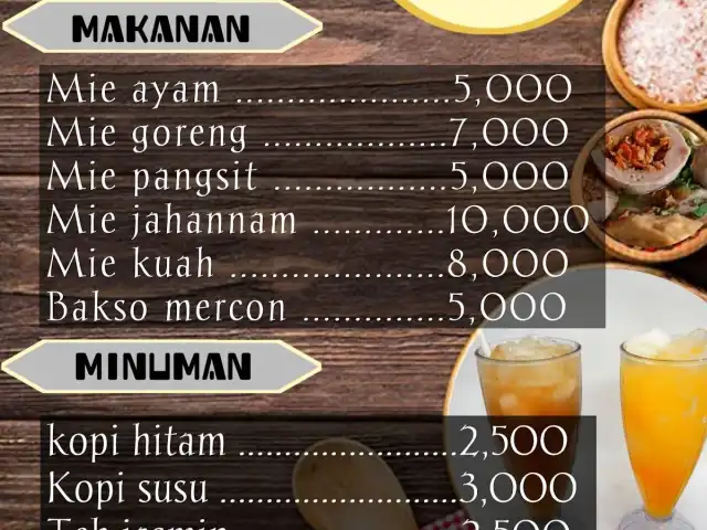 Gambar Makanan MIE AYAM (WDK) 1