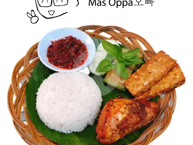 Gambar Makanan Lalapan Ayam Mas Oppa, Ampenan 13