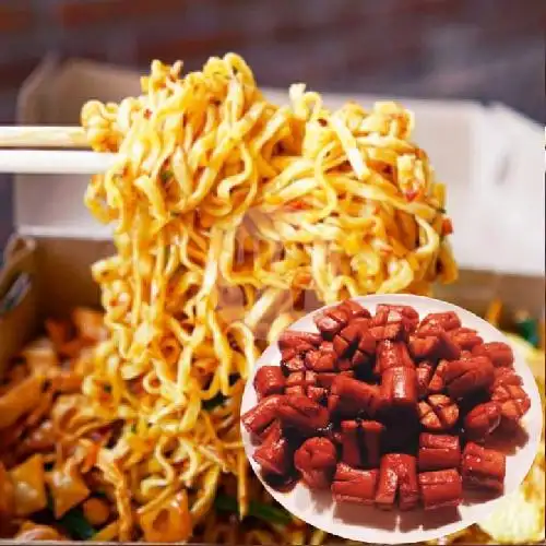 Gambar Makanan Mie Pedas Saus Mentai 7