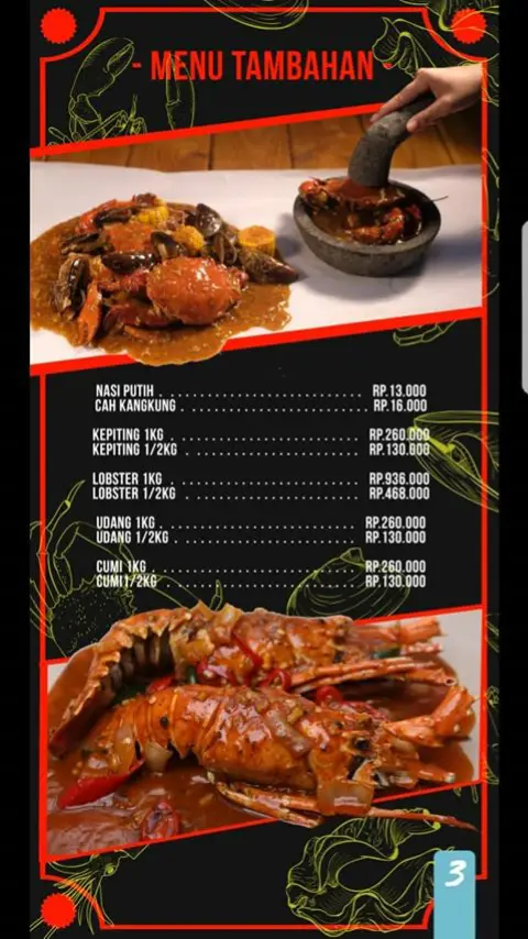 Gambar Makanan Bali Spicy Crab 6
