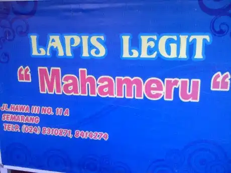 Lapis Legit Mahameru