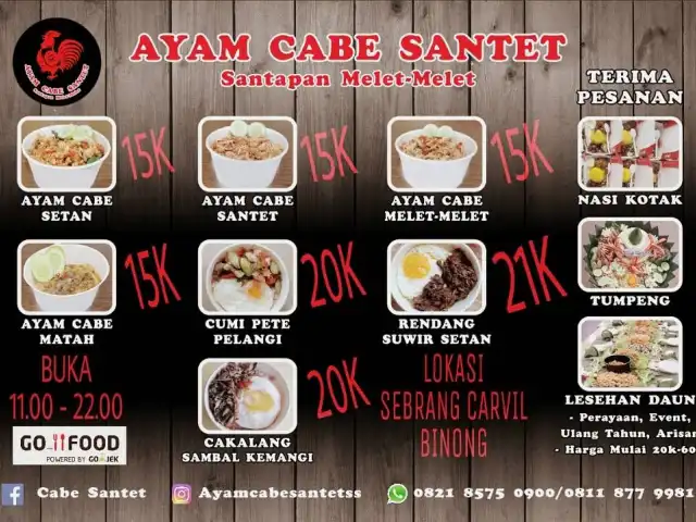 Gambar Makanan Ayam Cabe Santet 8