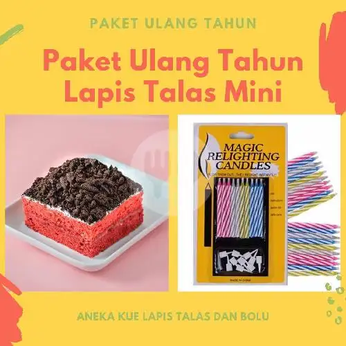 Gambar Makanan Kue Lapis Talas Dan Bolu Susu, Metland Cibitung 3